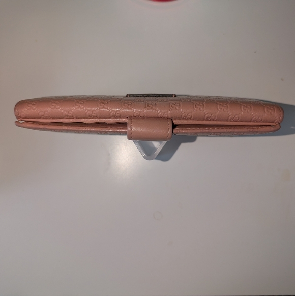 Authentic Gucci Micro Guccissima Monogram Long Wallet with Flap Closure - Picture 10 of 13